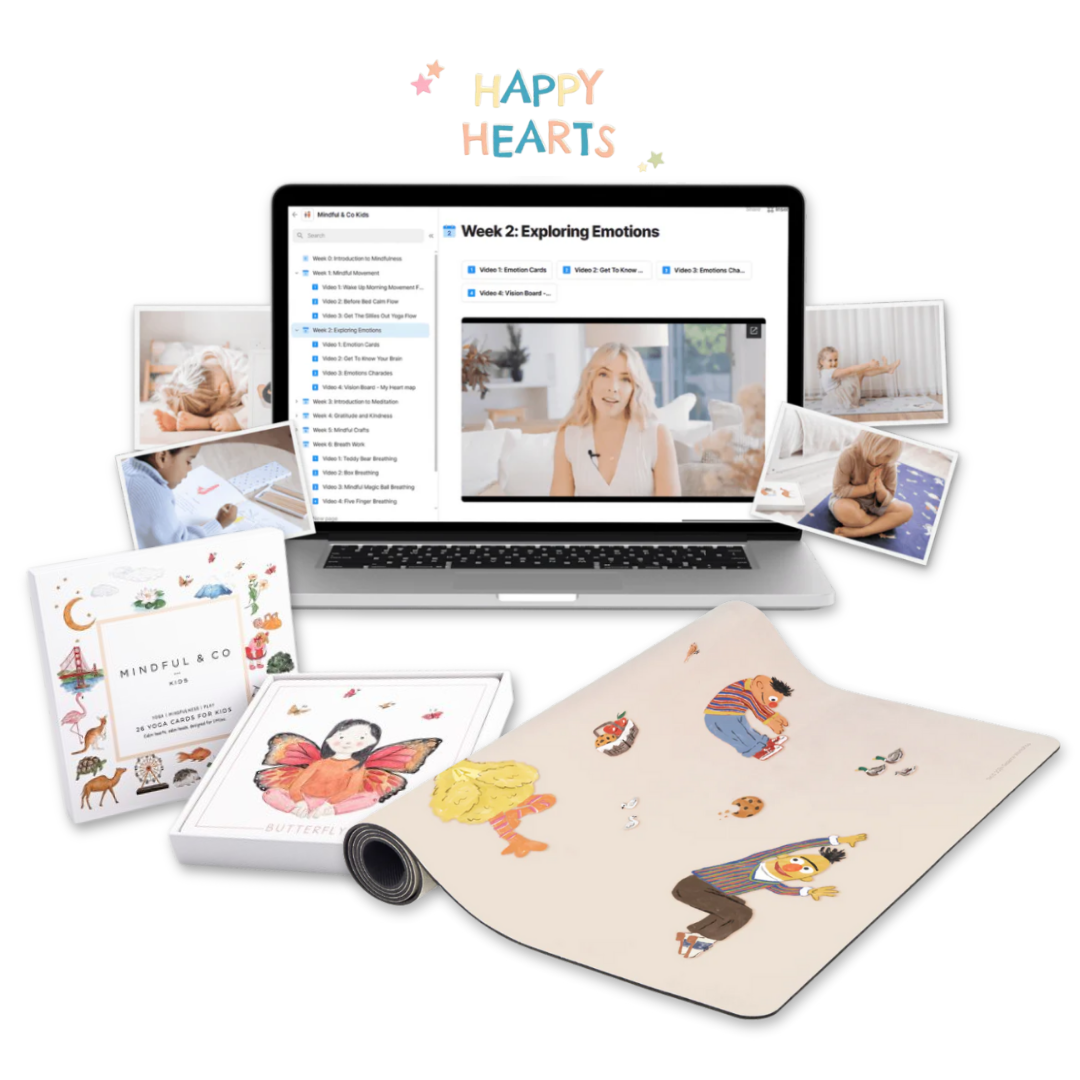 Beginner Yoga Bundle + Happy Hearts Course