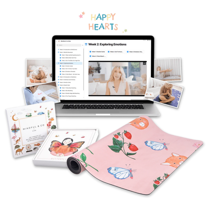 Beginner Yoga Bundle + Happy Hearts Course