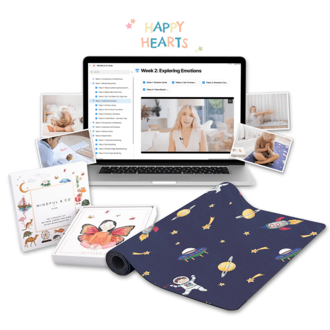 Beginner Yoga Bundle + Happy Hearts Course