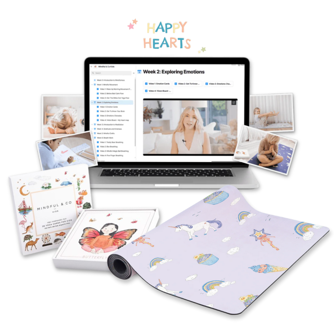 Beginner Yoga Bundle + Happy Hearts Course