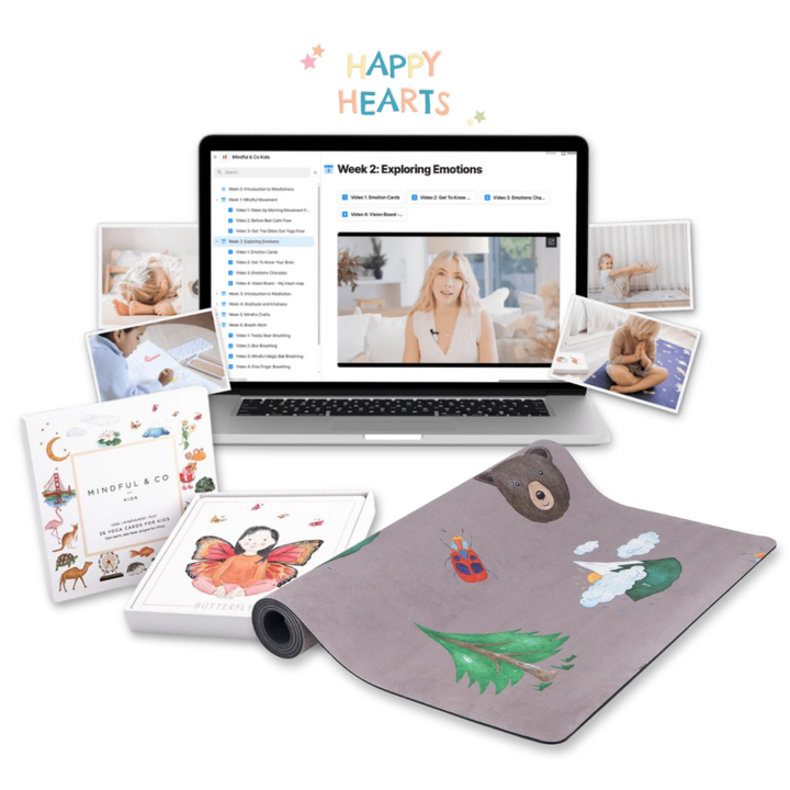 Beginner Yoga Bundle + Happy Hearts Course
