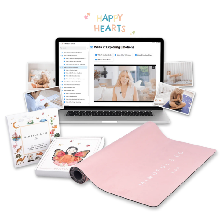 Beginner Yoga Bundle + Happy Hearts Course