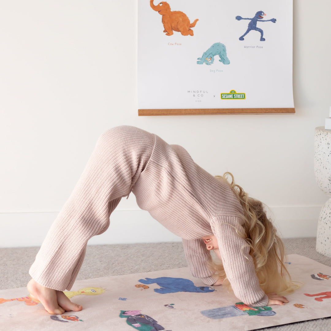 yoga poses print