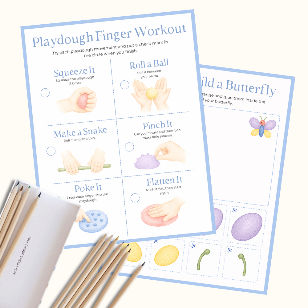 Motor Skills Kit for Kids – Printable Fine & Gross Motor Activities (Ages 4–10)