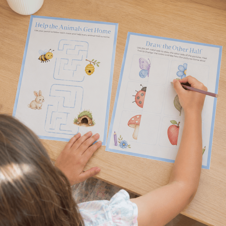 Motor Skills Kit for Kids – Printable Fine & Gross Motor Activities (Ages 4–10)
