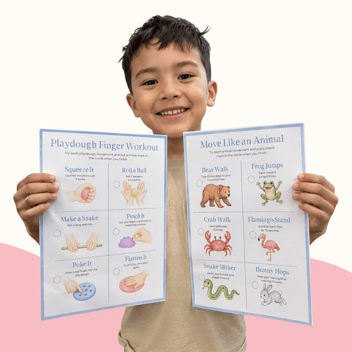 Motor Skills Kit for Kids – Printable Fine & Gross Motor Activities (Ages 4–10)