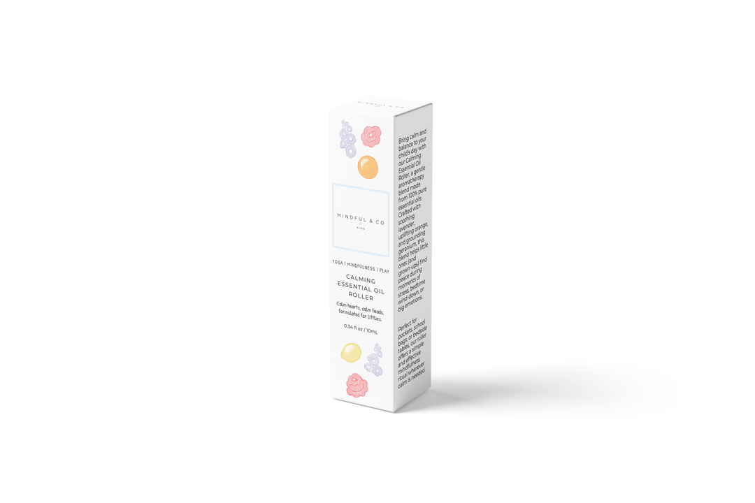 Mindful Co. Calming Essential Oil Roller box front