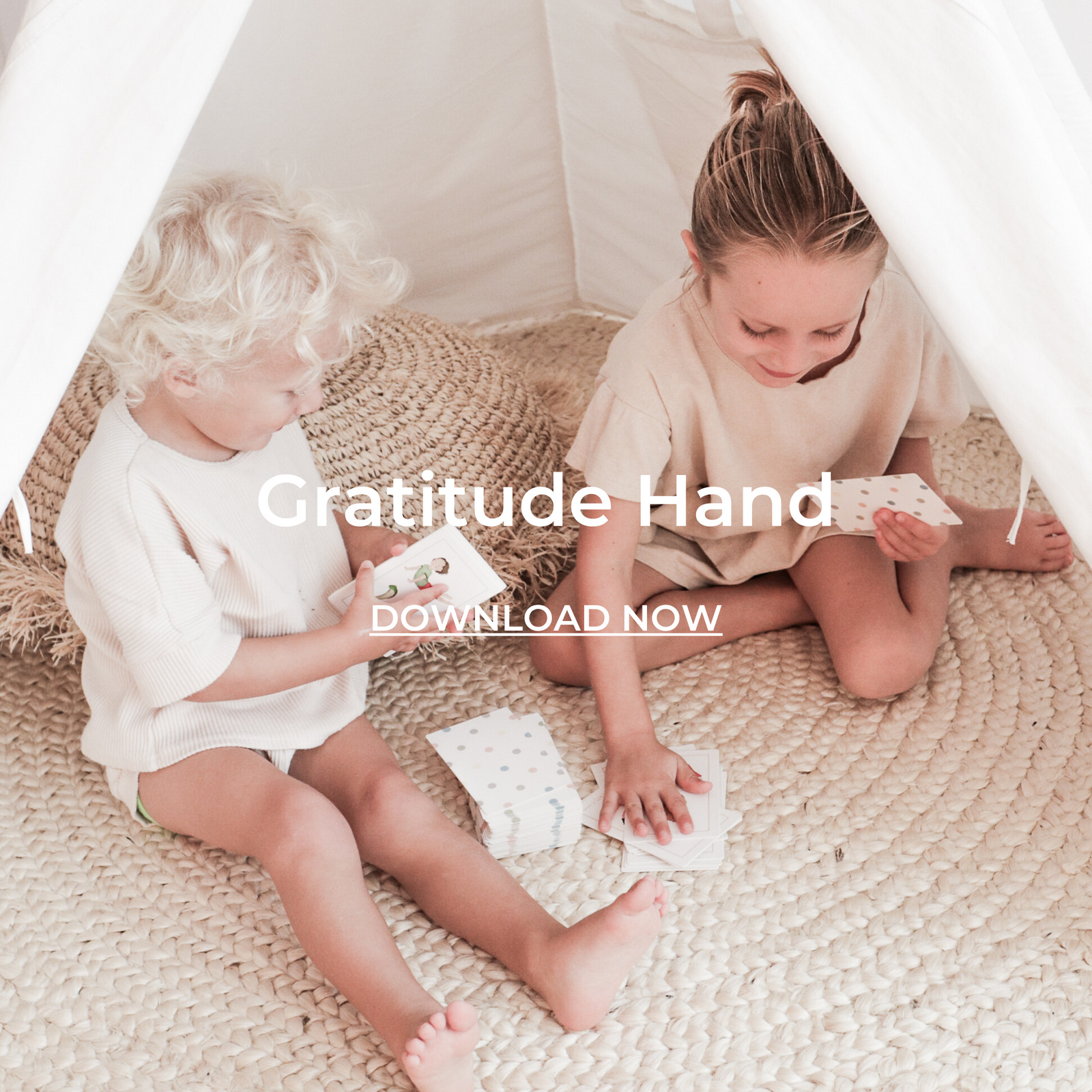 gratitude hand