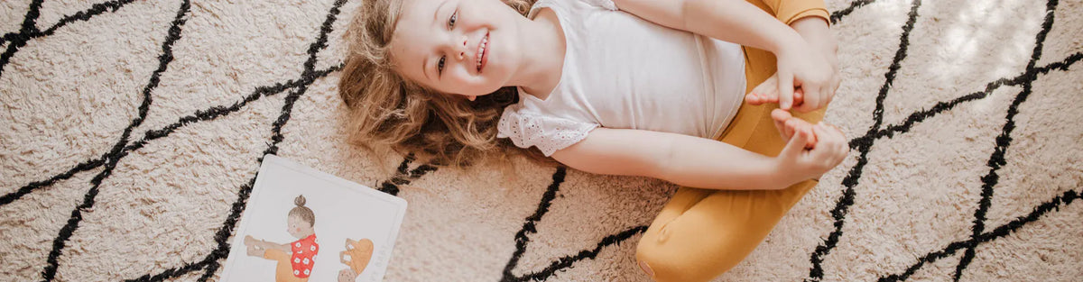Kids yoga collection banner