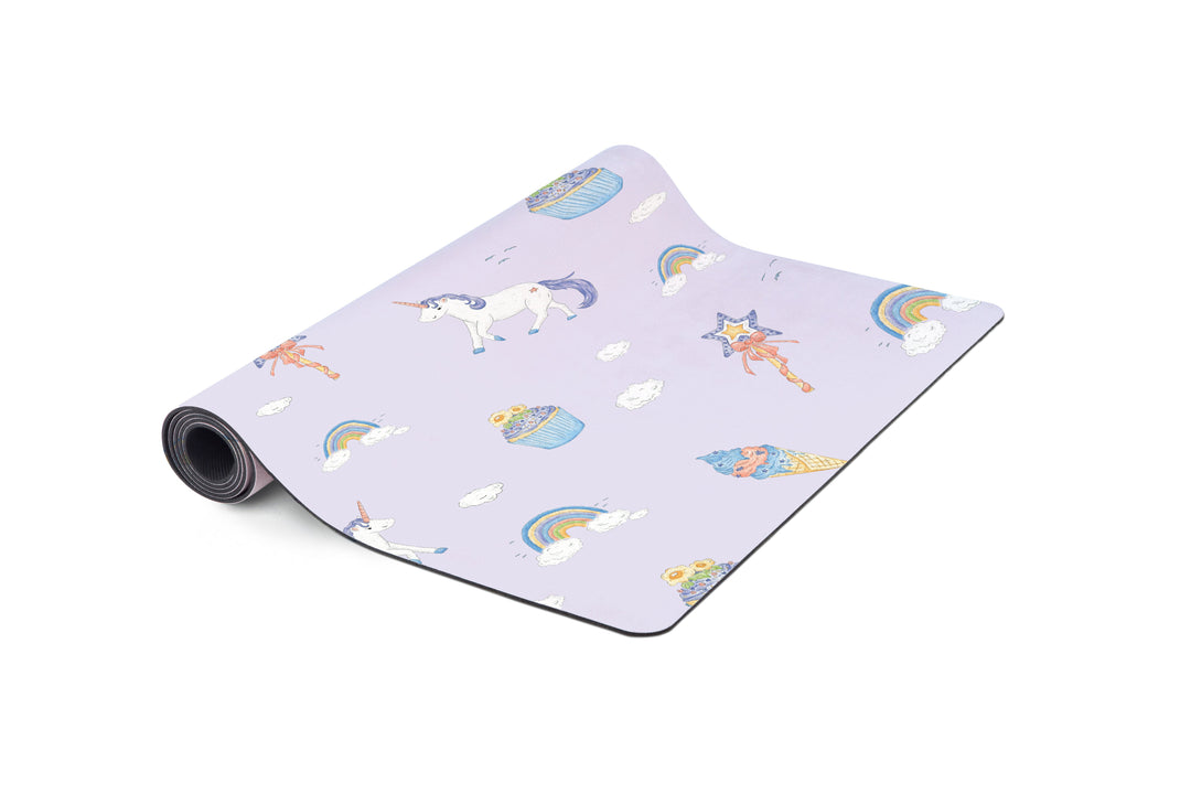 mindful co yoga mat flat enchanted